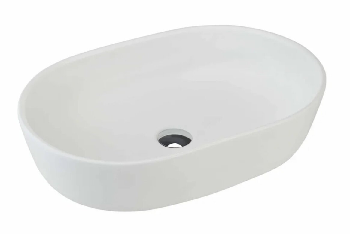 Изображение товара Раковина beWash Bogen 60 см белый матовый, накладная, угловая, с гарантией 10 лет