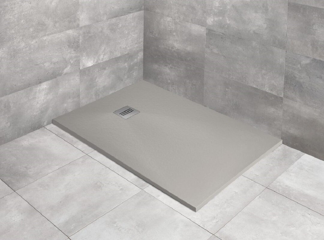 Изображение товара Поддон для душа Radaway Kyntos F HKF140100-74, 140 x 100 см, прямоугольный, цвет цемент Изображение товара Поддон для душа Radaway Kyntos F HKF140100-74, 140 x 100 см, прямоугольный, цвет цемент