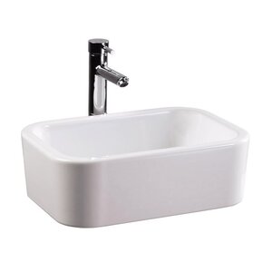 Изображение товара Раковина beWash Ontario 35481001 белая угловая прямоугольная 49 см