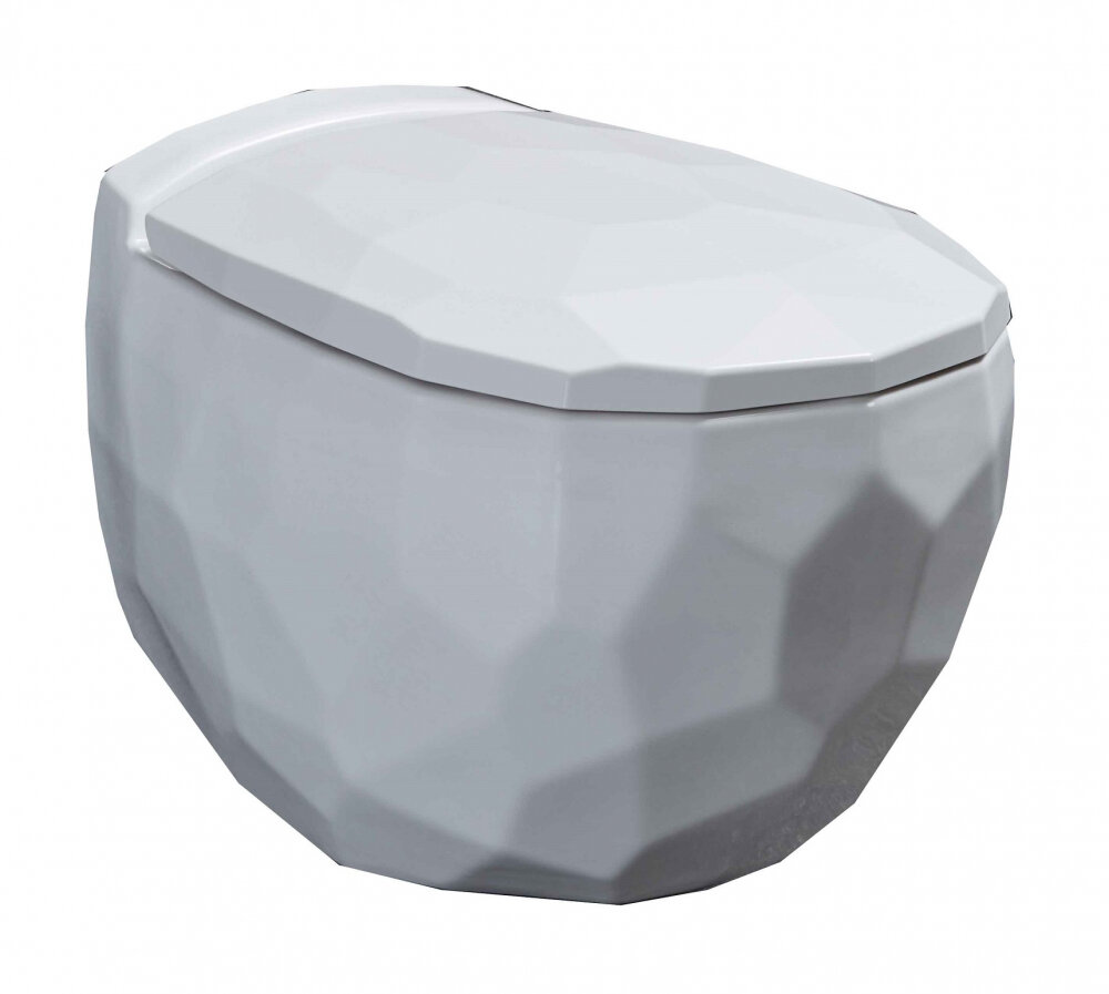 Изображение товара Подвесной унитаз beWash Bekinger 87303201, крышка-сиденье с микролифтом, белый