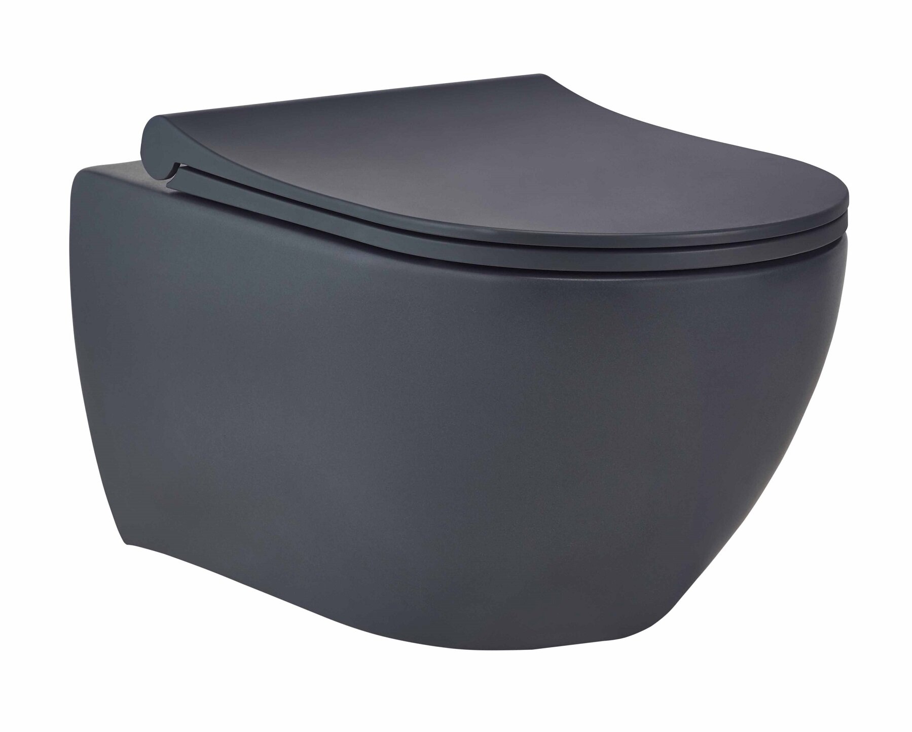 Изображение товара Подвесной безободковый унитаз beWash Bogen 88303280 с микролифтом