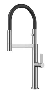 Изображение товара Смеситель Omoikiri Osaka 4994331 BN-BL для кухонной мойки, нержавеющая сталь