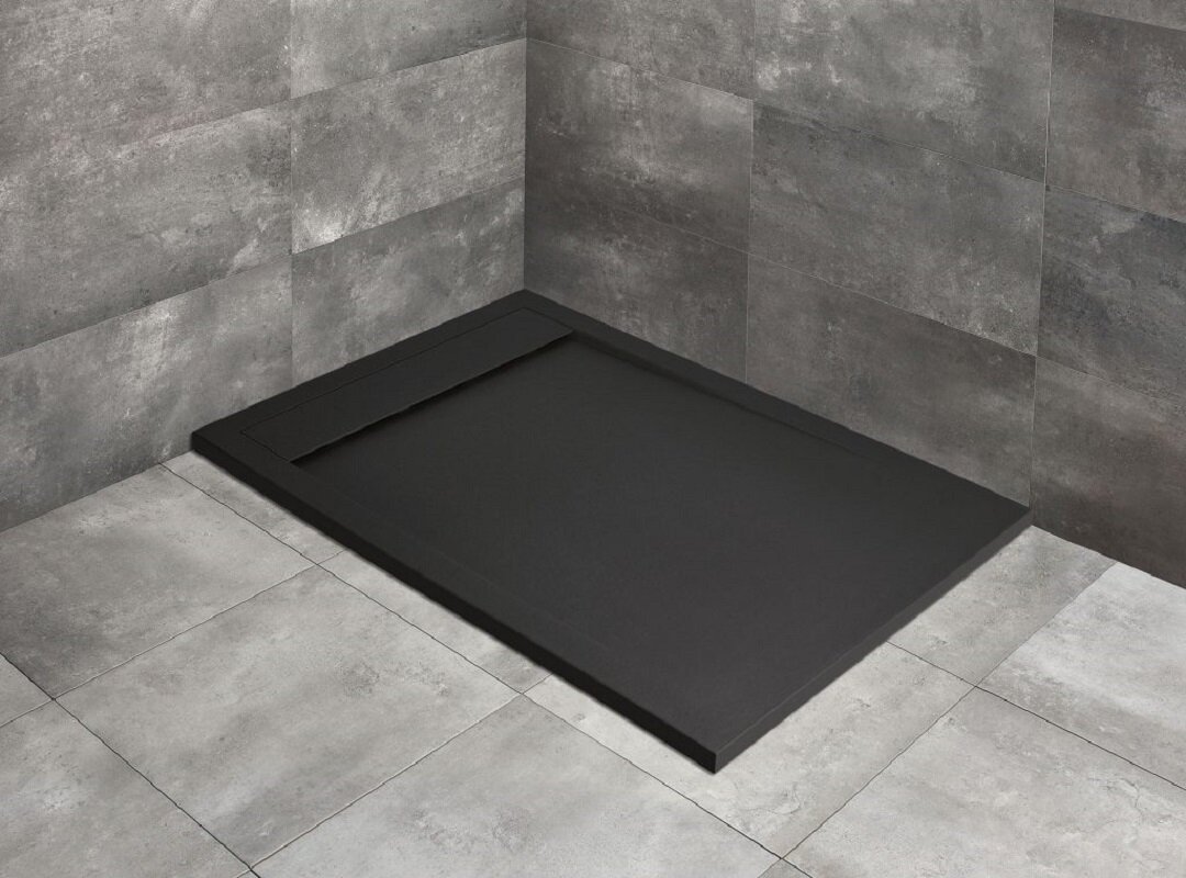 Изображение товара Поддон для душа Radaway Teos F HTF14070-54, 140 x 70 см, прямоугольный, цвет черный