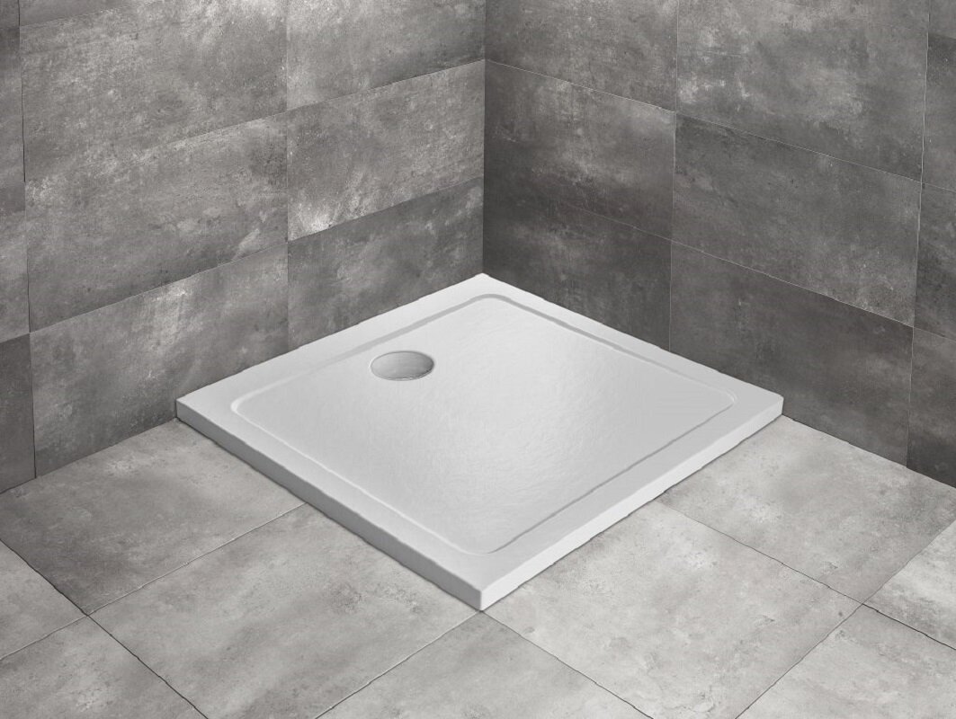 Изображение товара Поддон для душа Radaway Doros SDRC9090-01-04S C, 90 x 90 см, квадратный