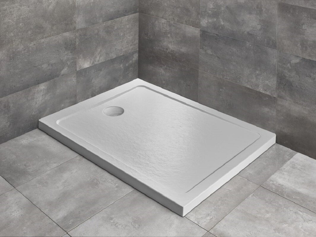 Изображение товара Поддон для душа Radaway Doros SDRF1280-01-04S 80x120 см прямоугольный акрил белый