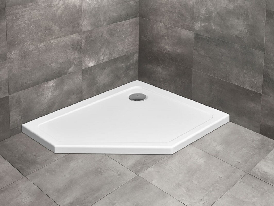 Изображение товара Поддон для душа Radaway Doros PT, 80 x 100 см, пятиугольный, SDRPT1080-01L/R Изображение товара Поддон для душа Radaway Doros PT, 80 x 100 см, пятиугольный, SDRPT1080-01L/R