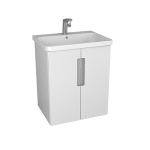 Изображение товара Тумба под раковину Owl Runn 60 см подвесная, 2 дверки, цвет белый, OW07.30.00