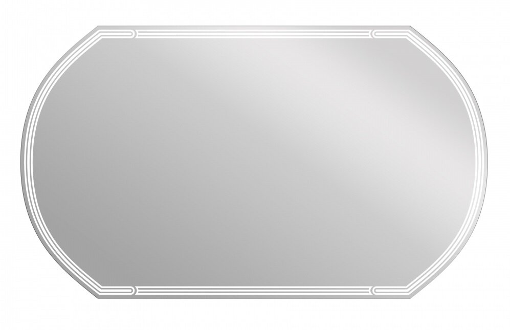Изображение товара Зеркало Cersanit LED 090 design 120 x 70 см, с подсветкой, с антизапотеванием, LU-LED090*120-d-Os, 62986