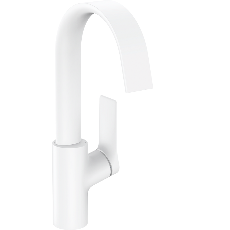 Изображение товара Смеситель для раковины Hansgrohe Vivenis 75030700 белый матовый с донным клапаном
