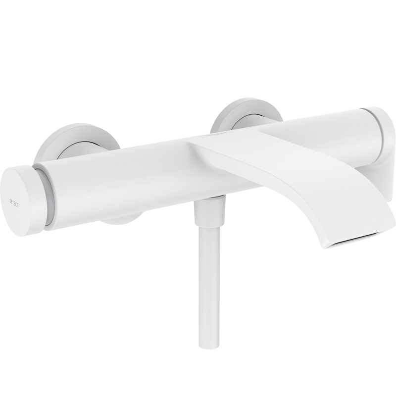 Изображение товара Смеситель для ванны и душа Hansgrohe Vivenis 75420700 белый матовый