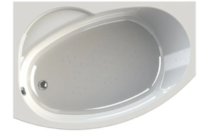 Изображение товара Акриловая ванна Радомир Монти 2-78-0-1-1-213/2-78-0-2-1-213, 150 x 105 см, L/R, фронтальный экран, каркас в комплекте, белая