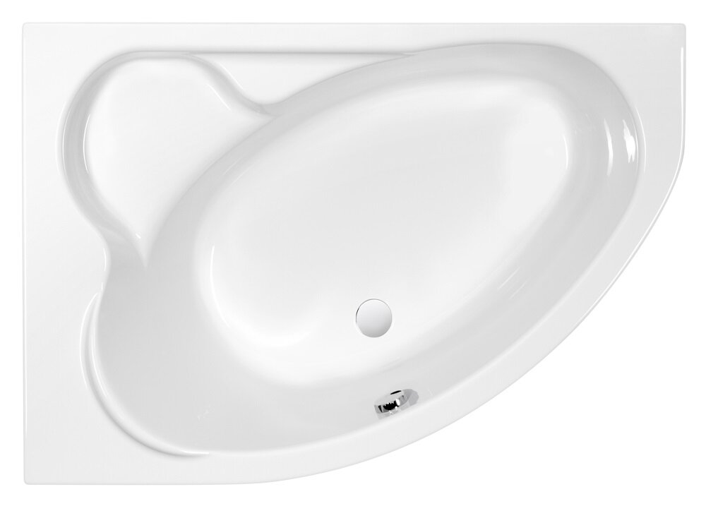 Изображение товара Акриловая ванна Cersanit Kaliope 153x100 см асимметричная Изображение товара Акриловая ванна Cersanit Kaliope 153x100 см асимметричная