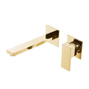 Изображение товара Смеситель Cezares Unika UNIKA-BLI2-03/24 для раковины, золото 24 карата