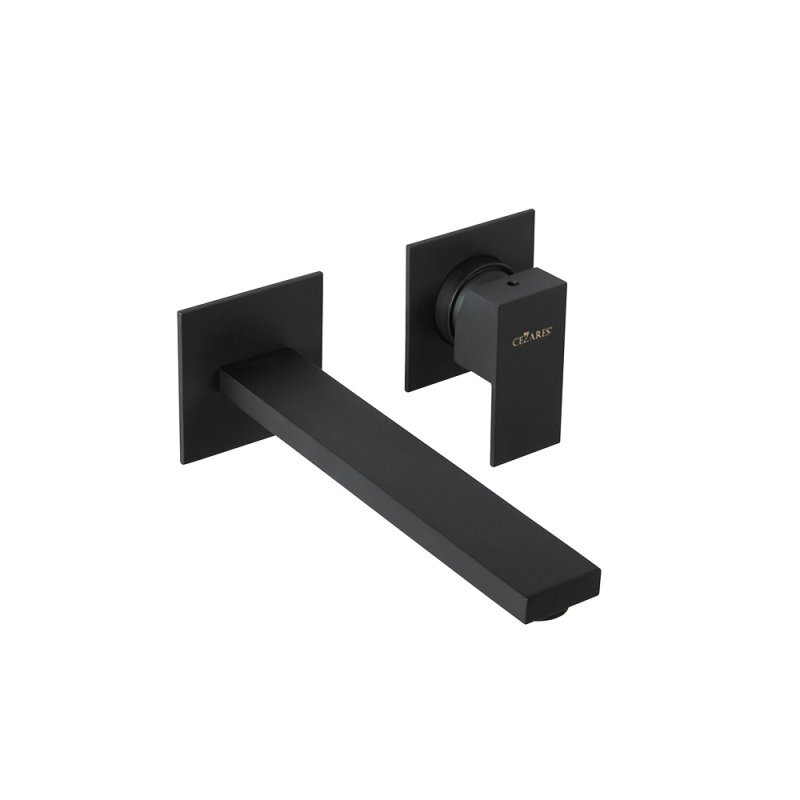 Изображение товара Смеситель для раковины Cezares Unika UNIKA-BLI2-NOP черный матовый