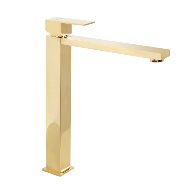 Изображение товара Смеситель Cezares Unika UNIKA-LC-03/24-W0 для раковины, золото 24 карата