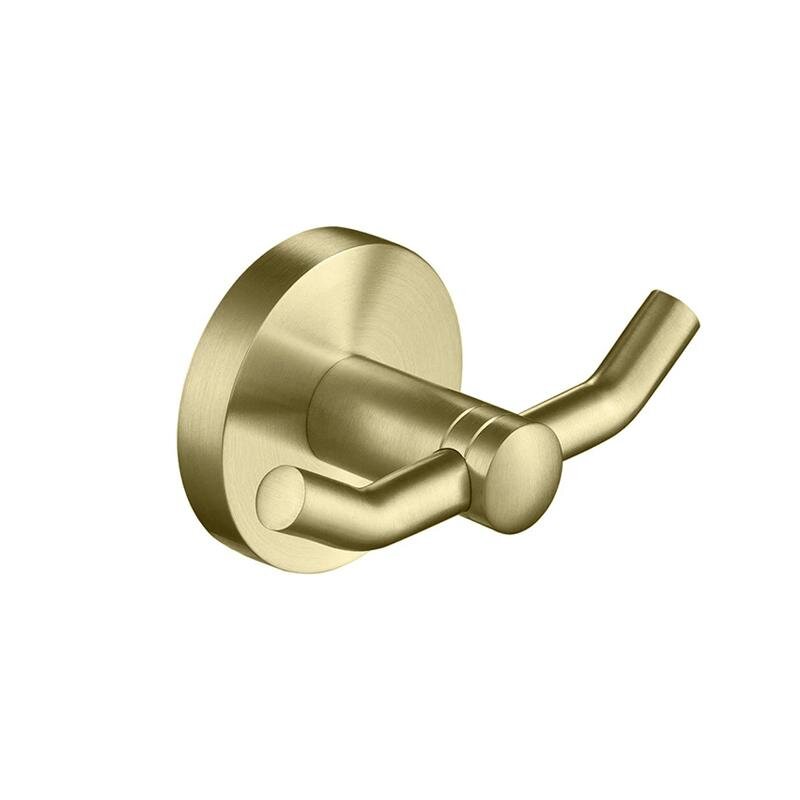 Изображение товара Крючок двойной Timo Saona 13012/17, цвет золото матовое