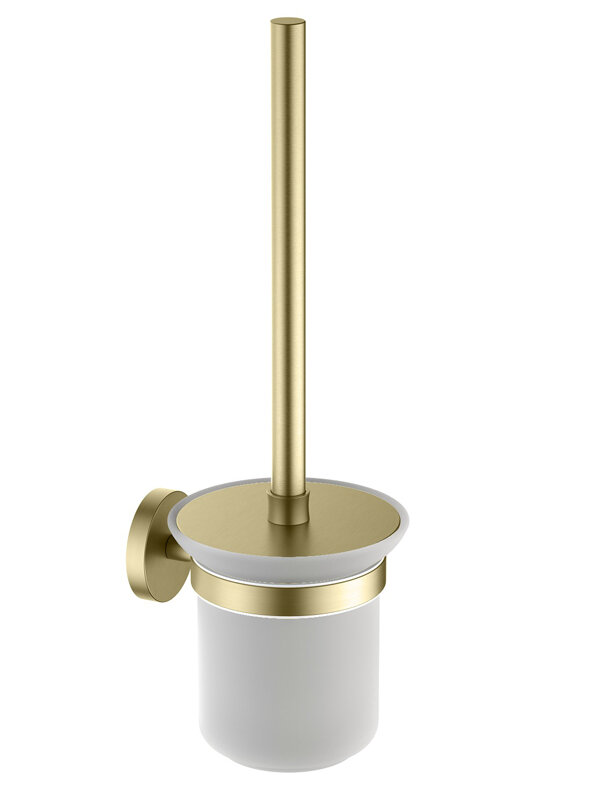 Изображение товара Ершик для унитаза с держателем Timo Saona 13061/17, золото матовое, настенный монтаж