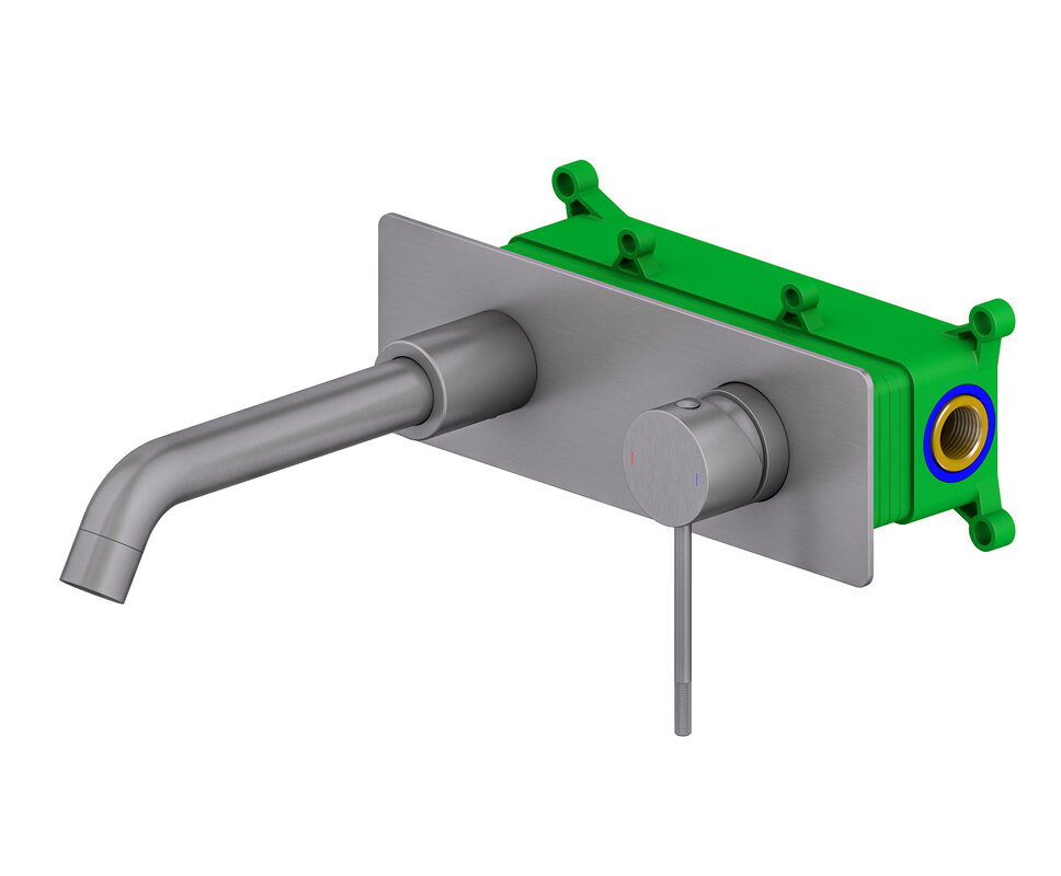 Изображение товара Смеситель скрытого монтажа Timo Saona 2371/18SM черное золото