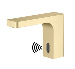 Изображение товара Смеситель сенсорный Timo Torne 4313/17F для раковины, золото матовое