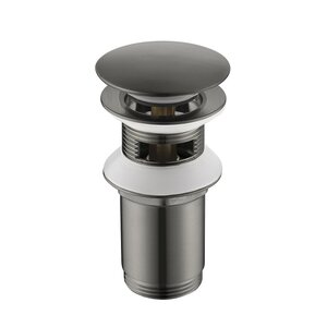 Изображение товара Донный клапан Timo, с переливом, черное золото, 8011/18