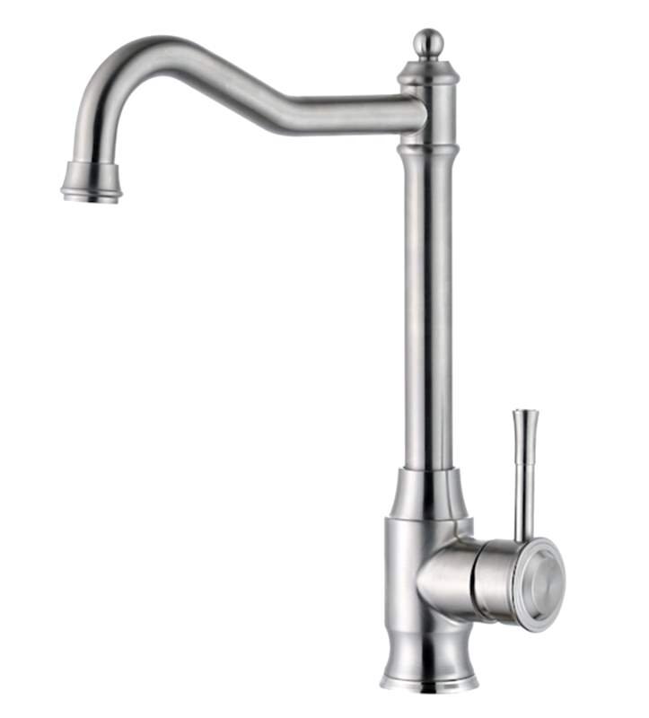 Изображение товара Смеситель для кухни Zorg Steel Hammer SH 5208 INOX нержавеющая сталь