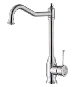 Изображение товара Смеситель для кухни Zorg Steel Hammer, нержавеющая сталь, SH 5208 INOX