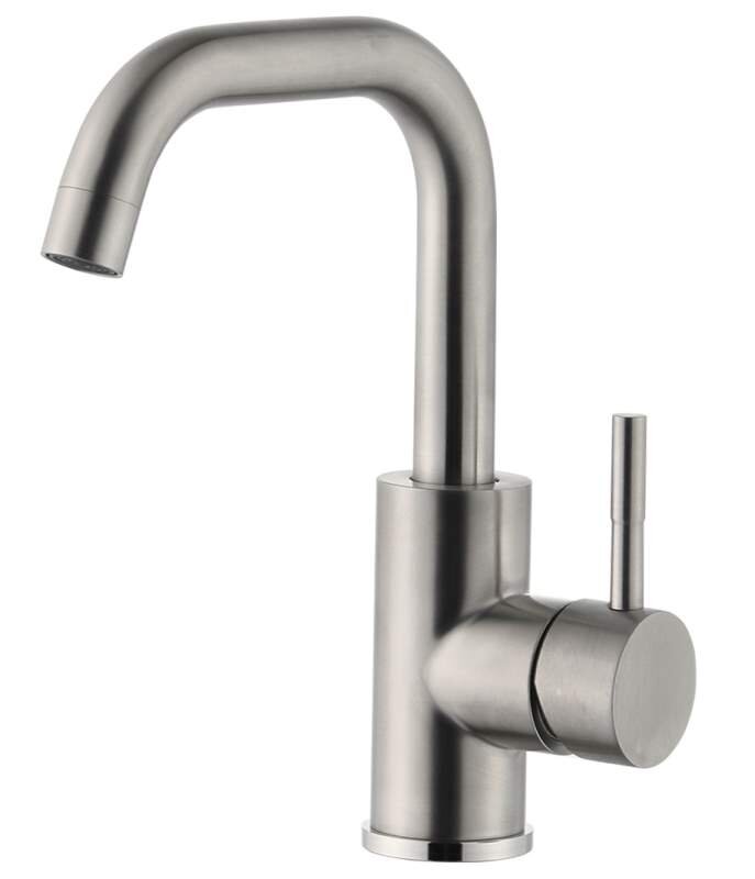 Изображение товара Смеситель для кухни Zorg Steel Hammer нержавеющая сталь SH 8714 INOX