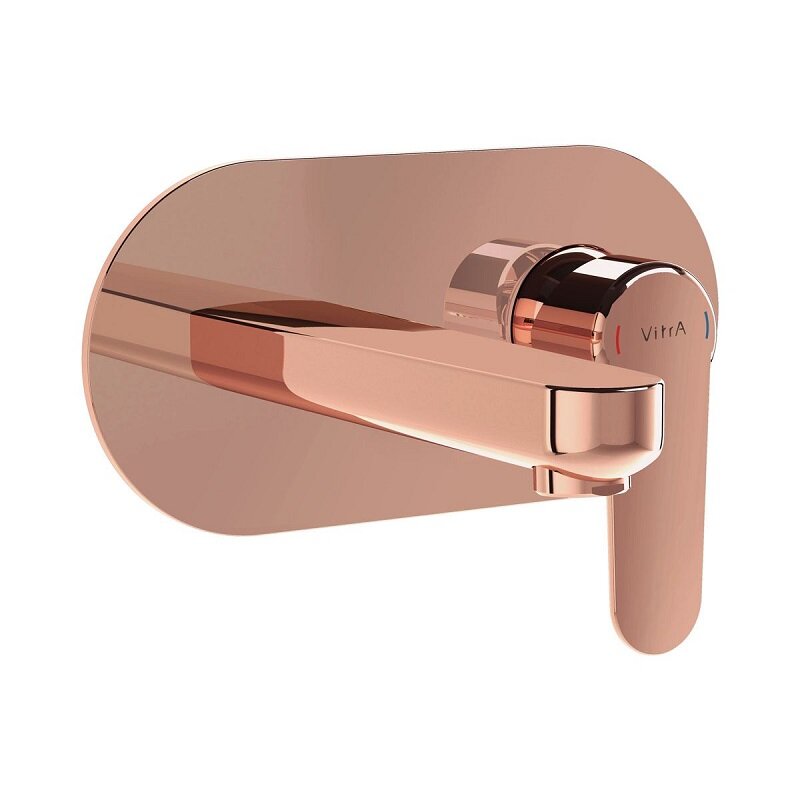 Изображение товара Смеситель для раковины VitrA Root Round A4272126EXP медь встраиваемый однорычажный
