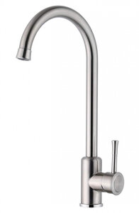 Изображение товара Смеситель для кухни Zorg Steel Hammer, нержавеющая сталь, SH 5188 INOX