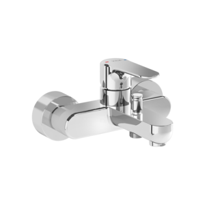 Изображение товара Смеситель Vitra Root Round для ванны и душа, хром, A42725EXP (выставочный образец, отсутствует упаковка)