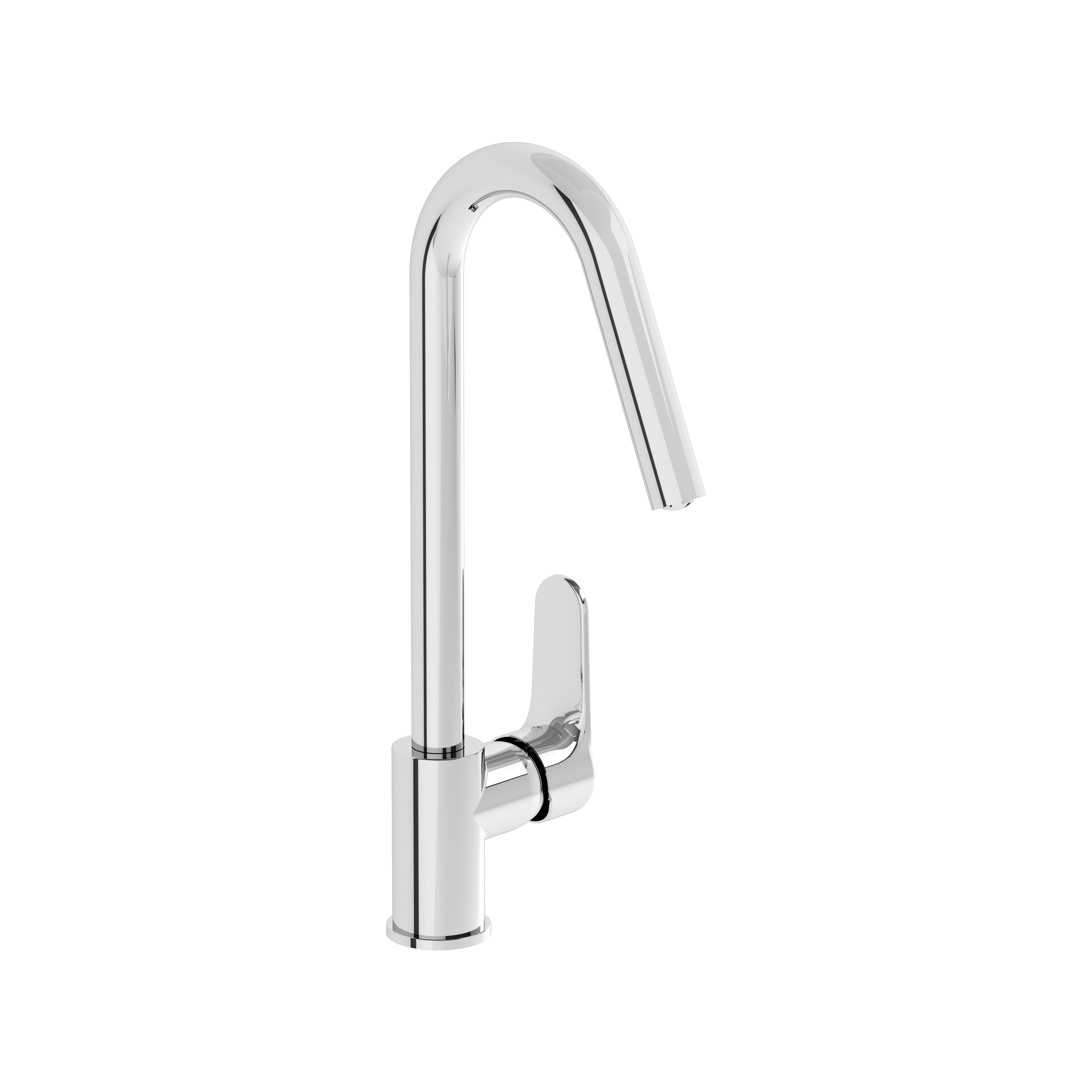 Изображение товара Смеситель VitrA Root Round A42742EXP для кухонной мойки, хром