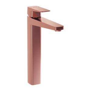 Изображение товара Смеситель для раковины VitrA Root Square медь однорычажный 18 см