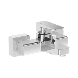Изображение товара Смеситель Vitra Root Square A42737EXP для ванны и душа хром