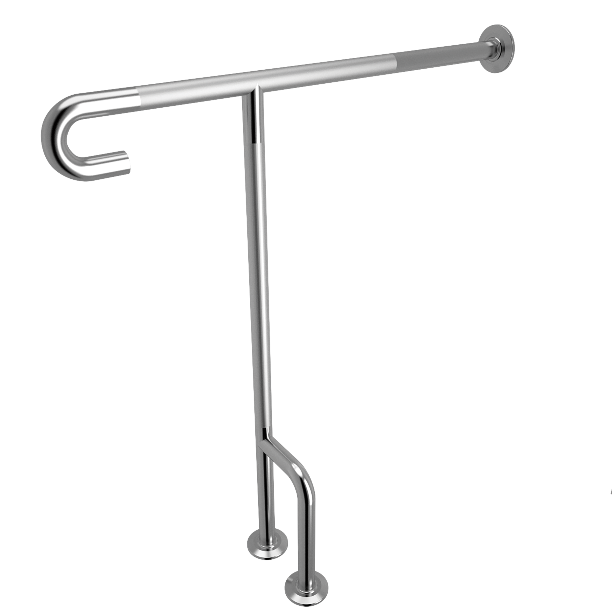 Изображение товара Напольный поручень Vitra Arkitekta A44469 хром, усиленная безопасность