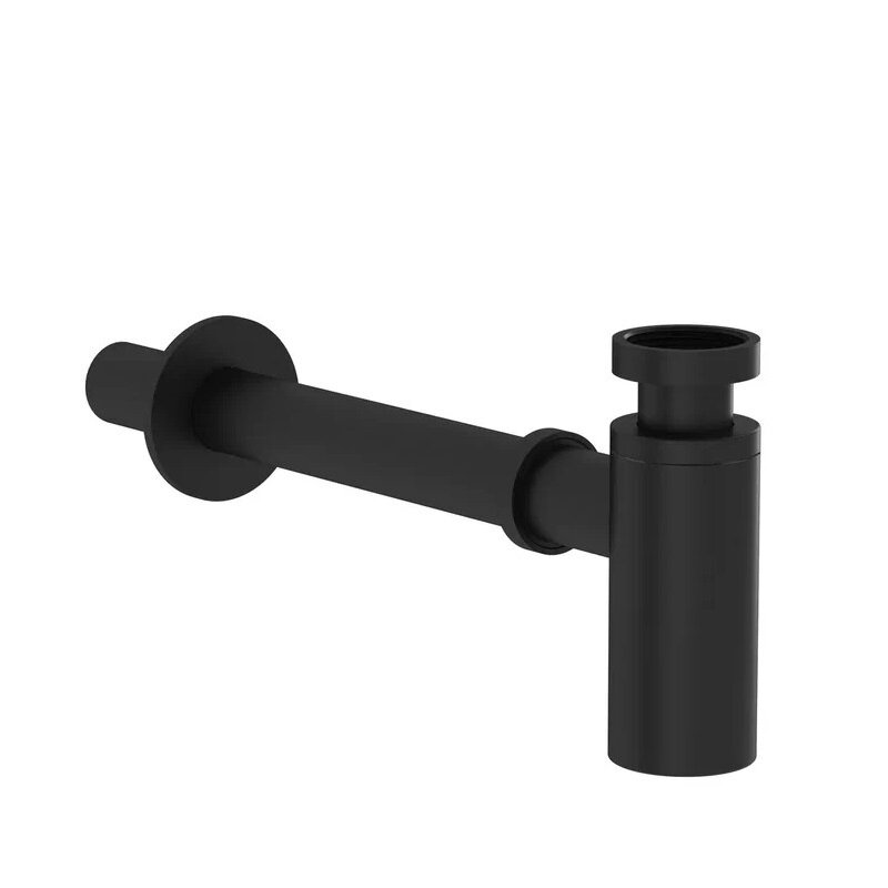 Изображение товара Сифон для раковины Vitra Syphon A4512336 металлический черный матовый