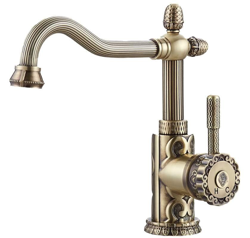 Изображение товара Смеситель Zorg Antic A125 U-BR бронза