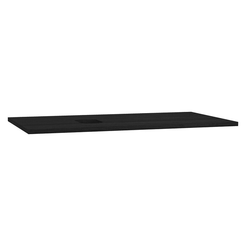 Изображение товара Столешница Vitra Origin 90 см, черный дуб, для ванной комнаты