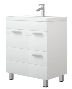 Изображение товара Тумба под раковину Corozo Денвер 60 Z2 напольная, белый, SD-00000530