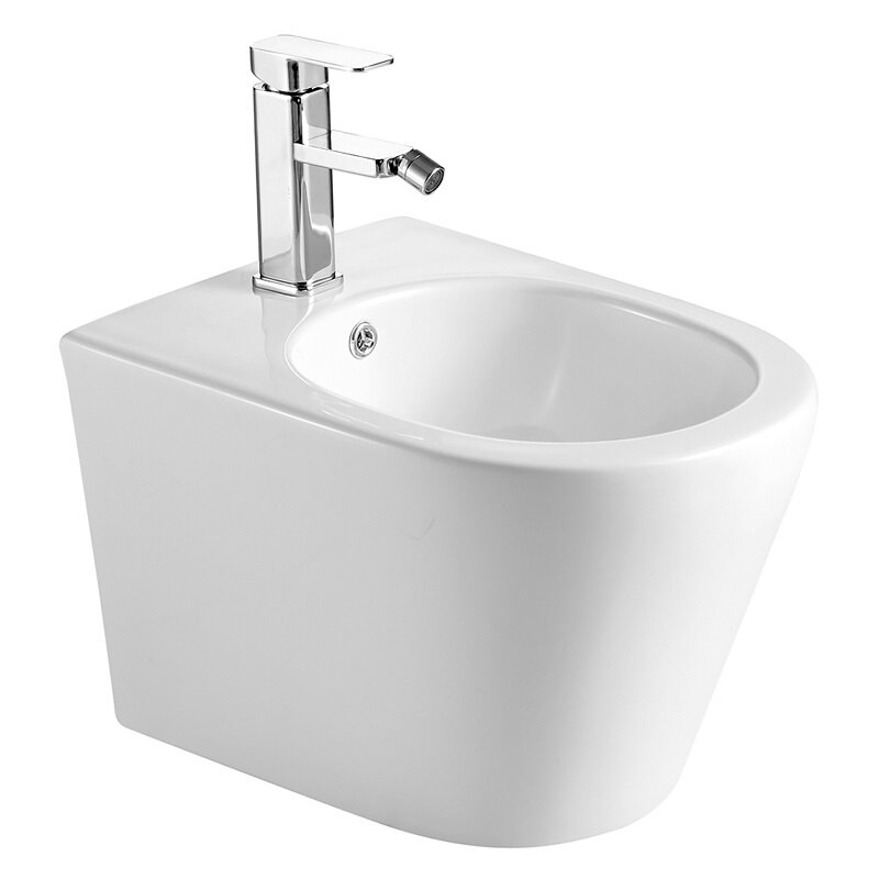 Изображение товара Подвесное биде Ceramicanova Forma из фарфора с скрытым монтажом Изображение товара Подвесное биде Ceramicanova Forma из фарфора с скрытым монтажом