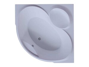 Изображение товара Ванна акриловая Aquatek Эпсилон 150 x 150 см с фронтальным экраном, вклеенный каркас, белая, EPS150-0000066