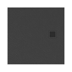 Изображение товара Поддон для душа New Trendy Mory B-0395 90 x 90 см, литой мрамор, серый