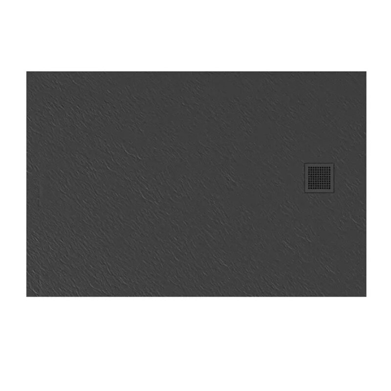 Изображение товара Поддон для душа New Trendy Mory 100x90 см литой мрамор серый B-0397