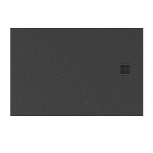 Изображение товара Поддон для душа New Trendy Mory B-0400 140 x 80 см, литой мрамор, серый