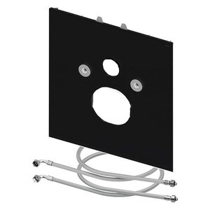 Изображение товара Нижняя панель TECElux для установки унитазов-биде TECEone, стекло черное, 9650110