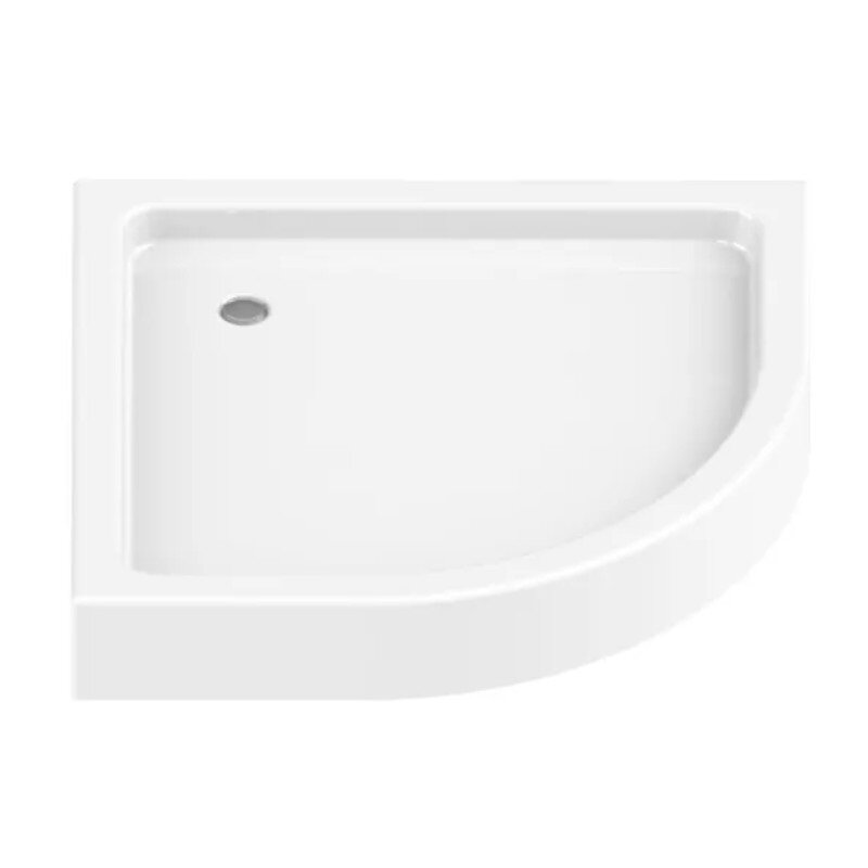 Изображение товара Поддон для душа New Trendy Domio 90x90 см акрил белый четверть круга