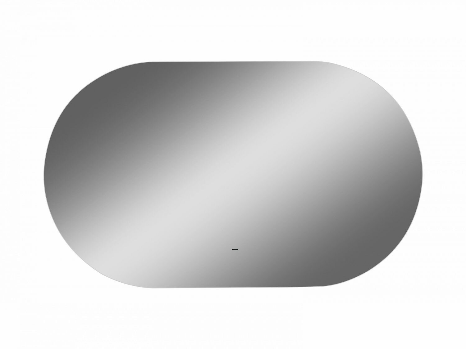 Изображение товара Зеркало Art&Max Torino 120 см с подсветкой, белый, AM-Tor-1200-700-DS-F