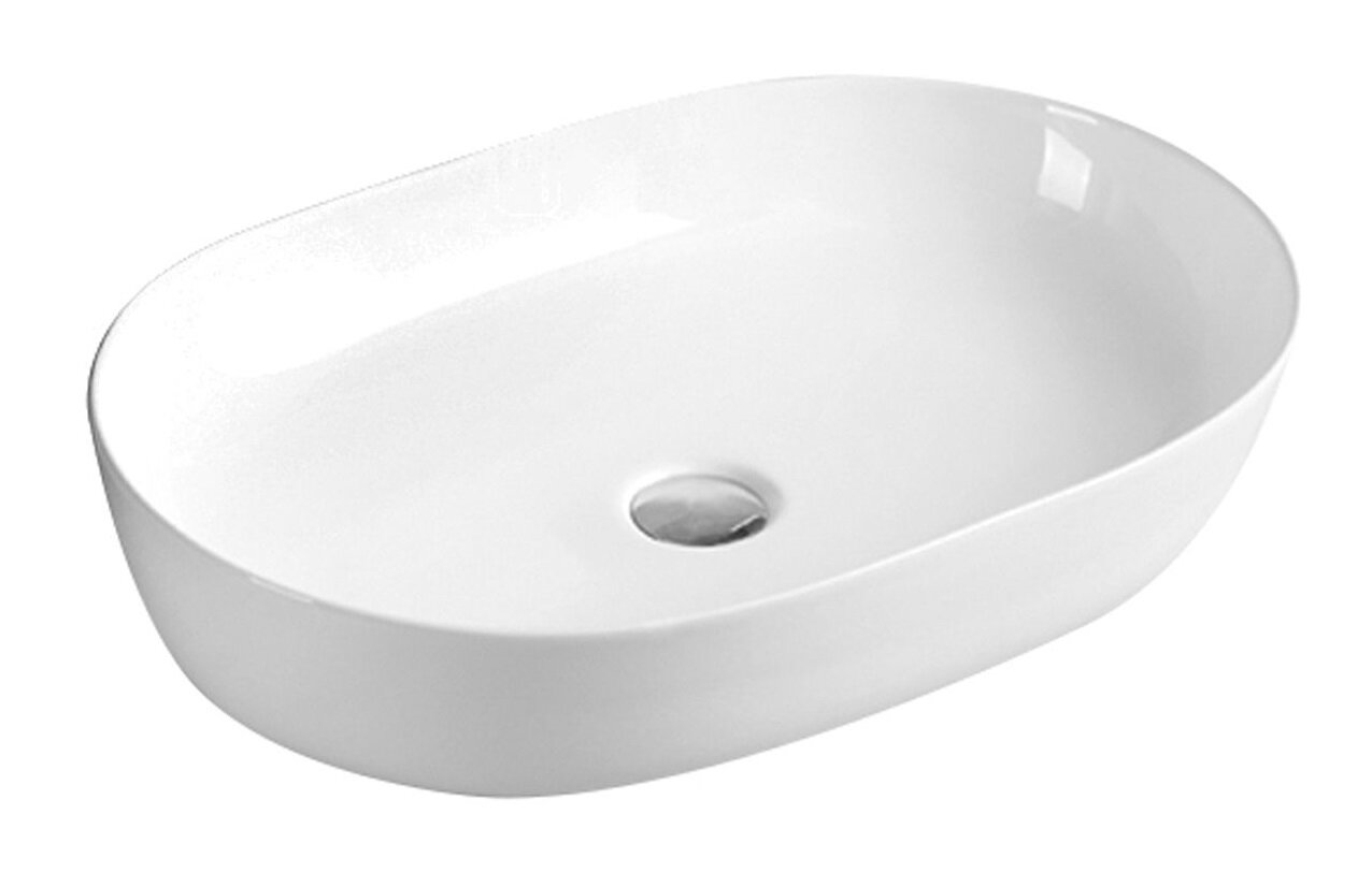 Изображение товара Раковина Art&Max 60 см накладная, белый, AM5415-W