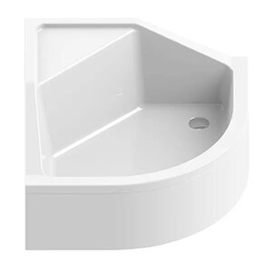 Изображение товара Поддон для душа New Trendy Angus B-0362 90 x 90 см, с сиденьем, акрил, белый