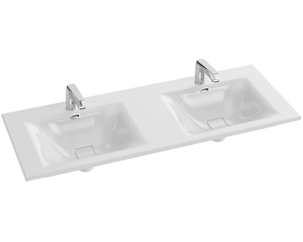 Изображение товара Керамическая раковина Jacob Delafon Sherwood EXBS112-00 120 см белая
