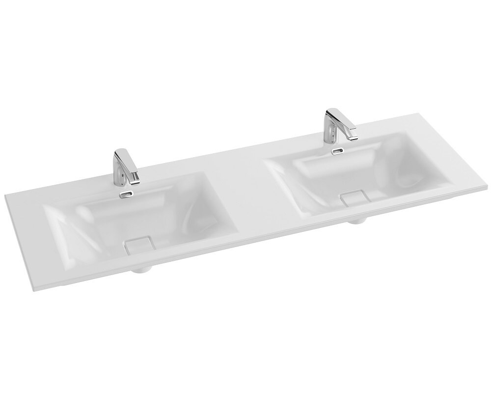 Изображение товара Керамическая раковина Jacob Delafon Sherwood EXBT112-00 140 см белая